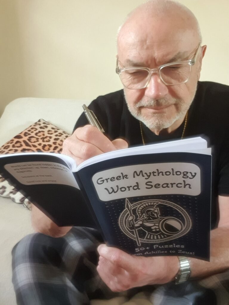 Greek Mythology Word Search Puzzle Book
